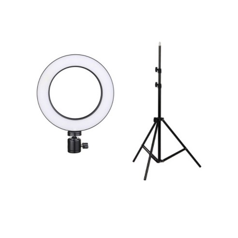 뉴엔 링라이트 17cm J45 + 삼각대 45~105cm U23 블랙 세트, 1세트