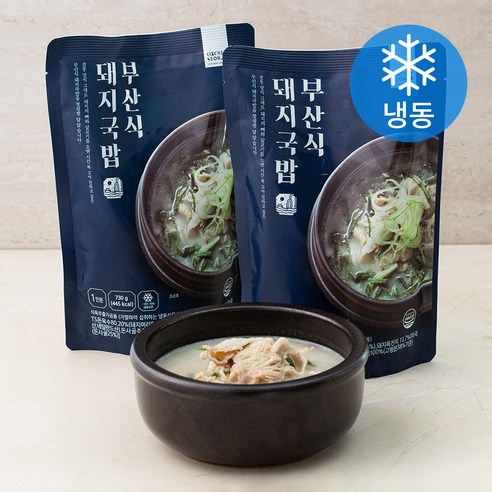 안원당 부산식 돼지국밥 (냉동)