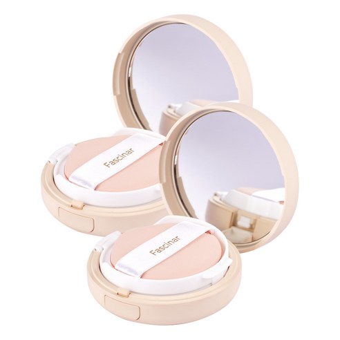 파스시나 샤이닝 리플렉션 쿠션 파운데이션 SPF50+ PA+++ 30g, 21호, 2개