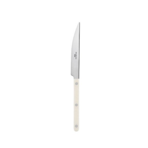 사브르 비스트로 샤이니 디너나이프 23.5cm, 아이보리, 1개