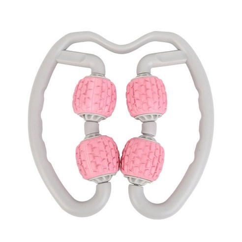 핸디형 롤러 근육 이완 마사지볼 RD_1331, 핑크, 1개