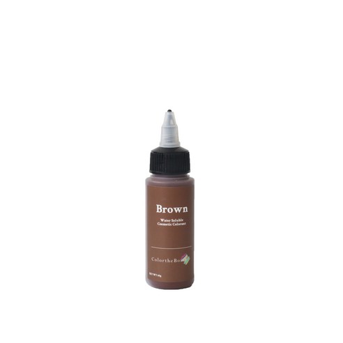 컬러더밤 입욕제 화장품 색소 60g, 브라운, 1개