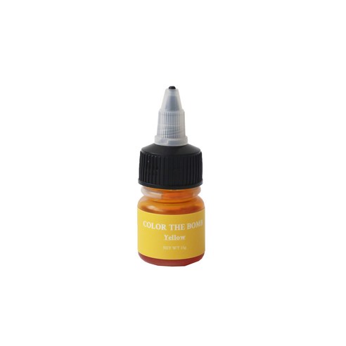 컬러더밤 입욕제 화장품 색소 15g, 옐로우, 1개