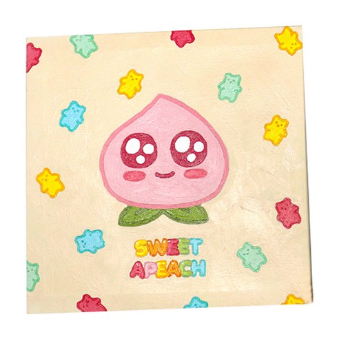 아이러브페인팅 카카오프렌즈 DIY PAINTING, 젤리 어피치