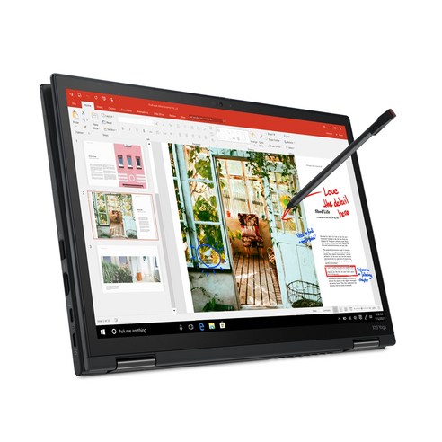 레노버 2021 ThinkPad X13 Yoga GEN2, Black, 코어i7 11세대, 256GB, 16GB, WIN10 Pro, 20W80010KR