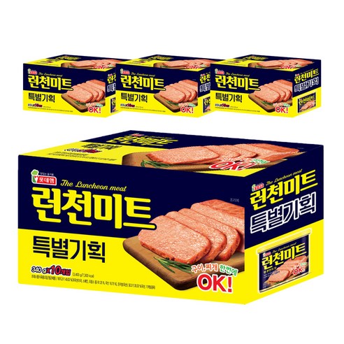 런천미트 10p, 3.4kg, 4개