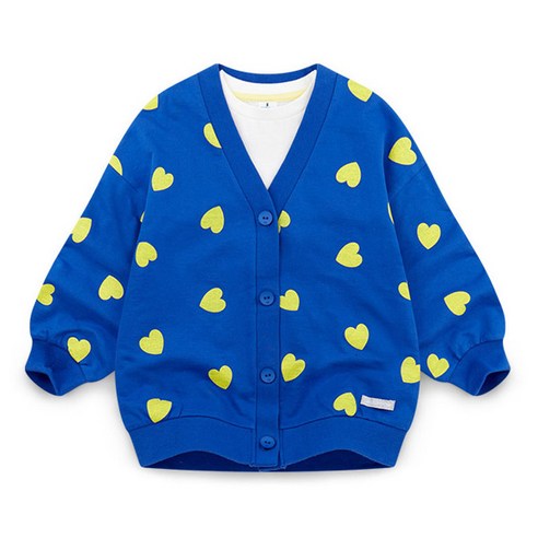 젤리스푼 여아용 하트 뿜뿜 가디건