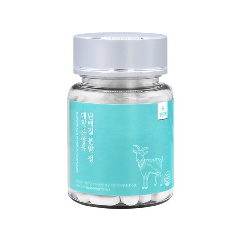 청년곡창 매일 산양유 단백질 프로틴 분말 정 36g, 1개, 60정