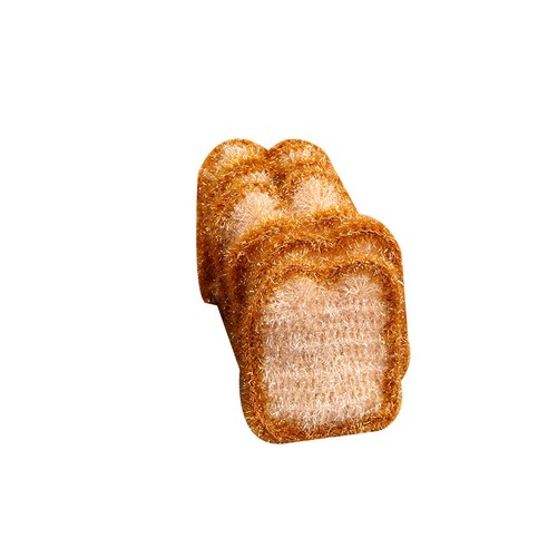 디에닐 식빵 수세미 5개입 1봉지, 1세트, 10개
