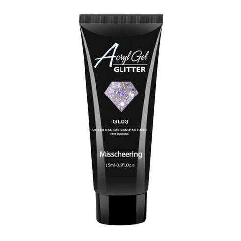 에스떼오뜨젠 스위스녹스 셀프 인조 손톱 연장 폴리젤 15ml, GL03, 1개