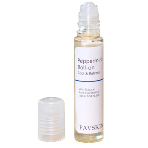 패브스킨 롤온 마사지오일 페퍼민트, 10ml, 1개