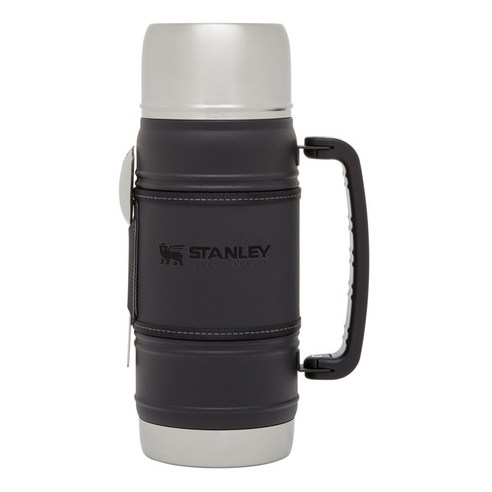 [쿠팡수입] 스탠리 레거시 쿼드백 푸드자, 블랙, 800ml