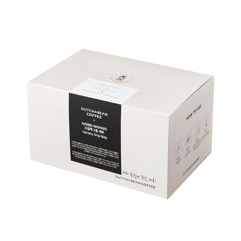 더치앤빈 버라이어티 드립백 에티오피아 10g x 12p + 브라질 10g x 12p + 디카페인 10g x 12p, 36개입, 1세트