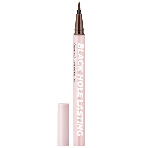 블레스문 블랙홀 라스팅 워터프루프 아이라이너 0.6g, Dark Brown, 1개