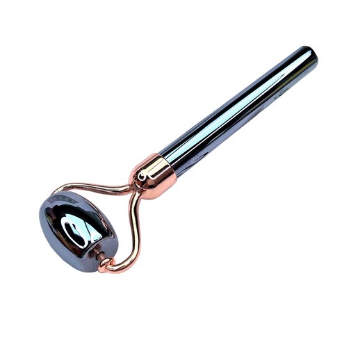 브릴리홈 테라헤르츠 원석 괄사 마사지 싱글 헤드 롤러 109.2 x 36mm BH1221-15, 브론즈, 1개