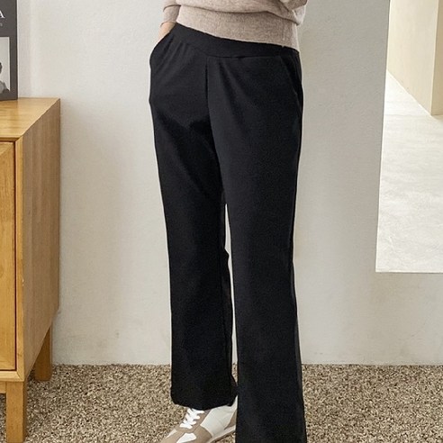 편안함과 스타일을 모두 잡은 에베쏘 굿 데일리 임산부 팬츠
