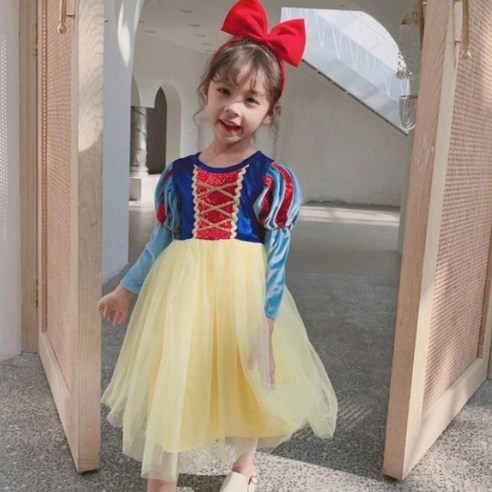 미소파파 여아용 백설공주 벨로아 탑원피스는 로켓배송으로 빠른 배송과 고품질 제품으로 안전하고 편안한 착용감을 제공합니다.