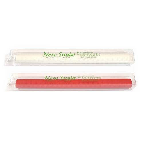 뉴스네이크 당구그립 2p, 화이트, 레드, 2개