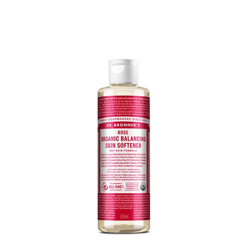 닥터브로너스 로즈 발란싱 스킨 소프트너, 240ml, 1개