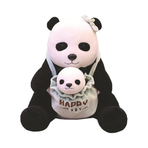 네이처타임즈 주머니 인형, 판다, 25cm