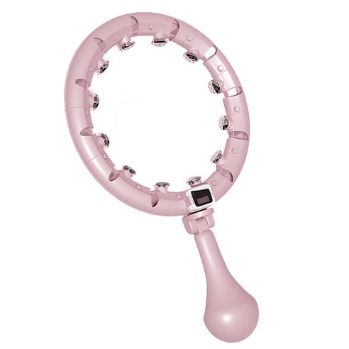 넥스피아 분리형 마사지 훌라후프 15 베일 파우더 리미티드 에디션 C 카운터 포함 14개 섹션, 15 퍼플, 1000g