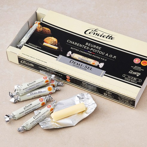 라꽁비에뜨 CHARENTES-POUTOU 버터 가염 15g x 30입