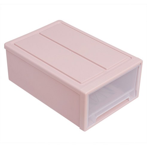 벨류하우스 어레인지 플라스틱 서랍장 수납박스 32L, 01 노르딕 파우더, 1개