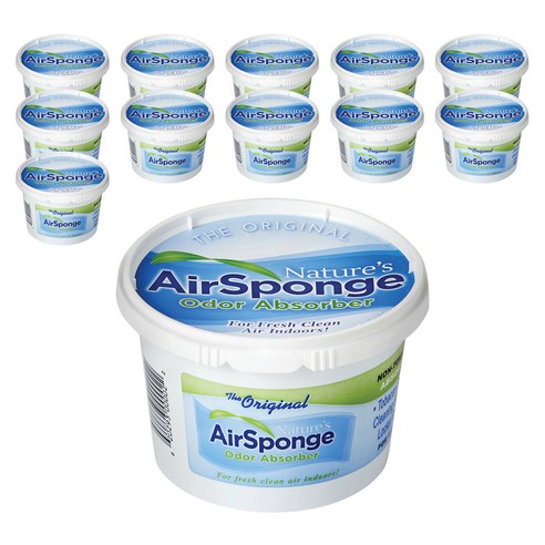네이처스에어스펀지 탈취제 커버 오픈형, 454g, 12개