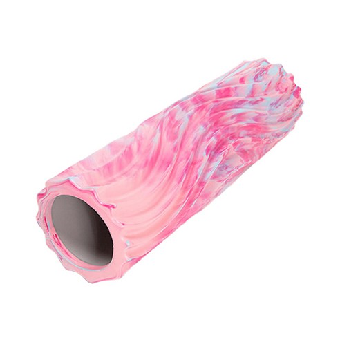 올하이 스트레칭 마사지 요가 폼롤러, 핑크퍼플