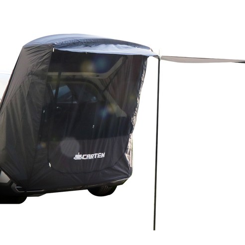 카템 떠나요 우레탄창 차박텐트 폴대형, 라이트그레이, 4인용