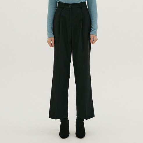 여성용 NOI WIDE SLACKS PANTS