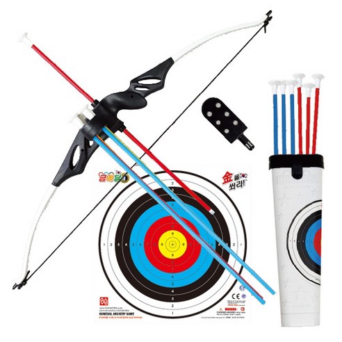 금메달 양궁 키즈프로세트, 혼합색상, 1세트
