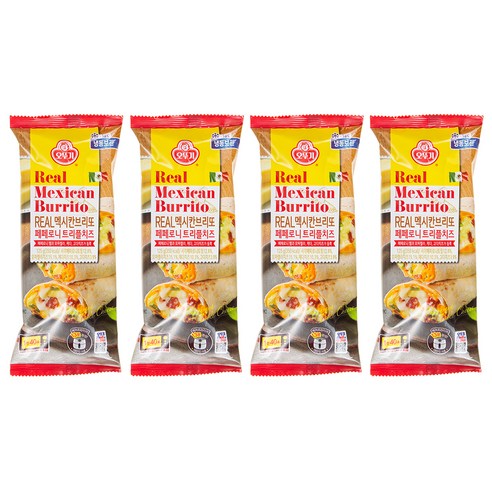 달콤함과 매콤함의 만남, 오뚜기 리얼 멕시칸 브리또 페페로니 트리플치즈