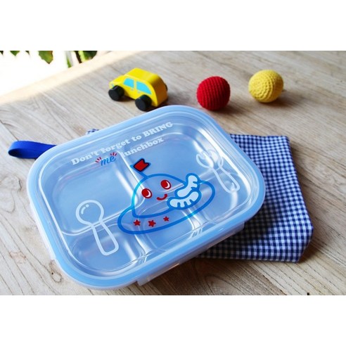 안전하고 편리한 아이 식사, 브링미 스텐 식판 도시락 세트