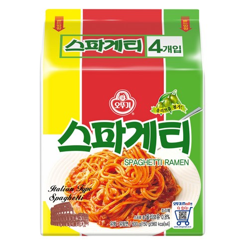 오뚜기 스파게티 4p, 600g, 1개