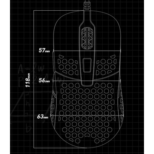 최신 기술과 고성능을 제공하는 엑스트리파이 M42 RGB 초경량 게이밍 유선마우스