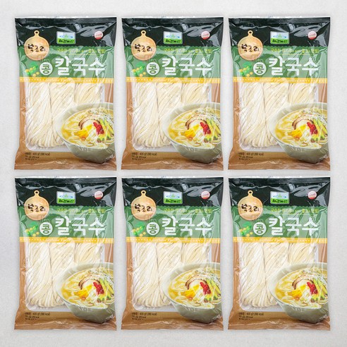 칠갑농산 콩칼국수, 400g, 12개입 칠갑산칼국수면 Best Top5