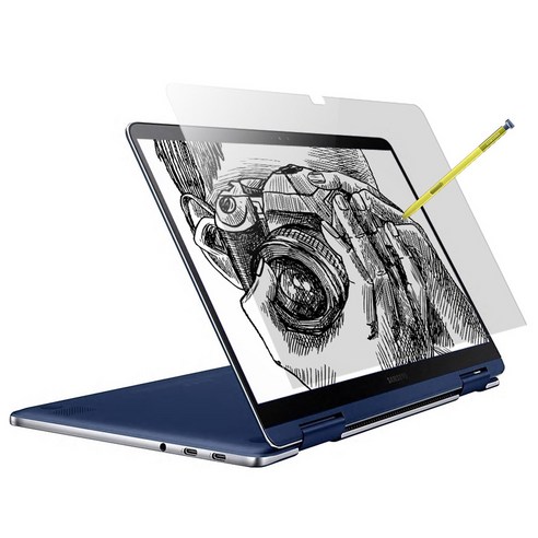 알럽스킨 삼성 노트북 Pen S 13 종이질감 저반사 지문방지필름 NT930SBE, 1개