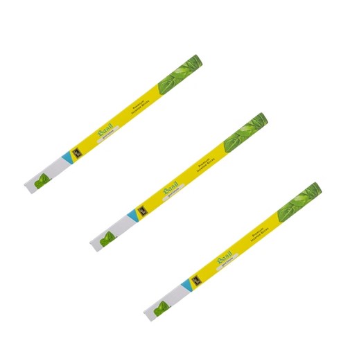 따스함 제드블랙 인센스 스틱 스퀘어 8p x 3개, 바질