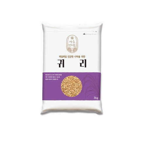 마음정미소 귀리, 3kg, 1개