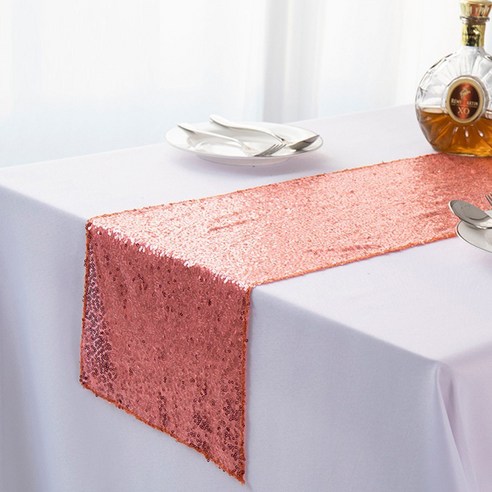 세이프탑 파티용품 테이블러너, 12 자홍색, 30 x 180 cm