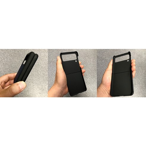 갤럭시 Z 플립3를 위한 스타일리시하고 보호적인 디씨케이스 STI 사피아노 휴대폰 케이스