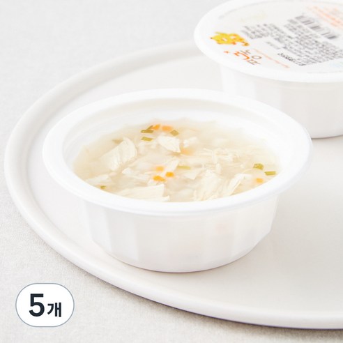 짱죽 이유식 닭고기영양진국 12개월부터, 혼합맛(닭고기), 160g, 5개