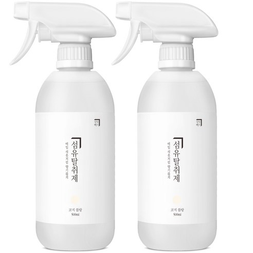 살림백서 코지 블랑 섬유탈취제, 500ml, 2개