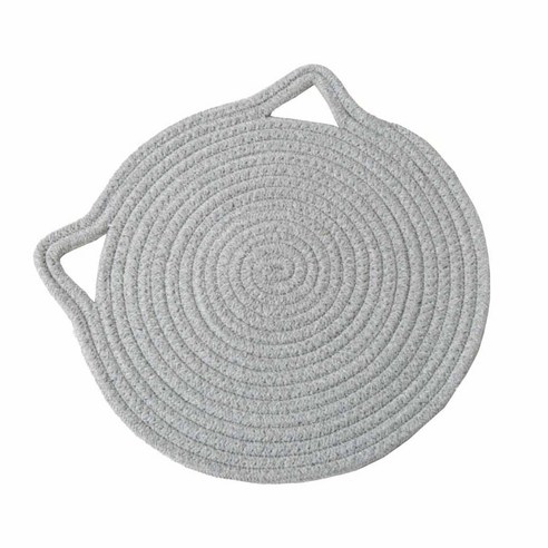 비커밍제이 고양이 멀티 다용도 냄비 매트 m 30cm, 그레이, 1개
