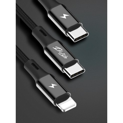 이츠라이프 메탈 PD C타입-8핀 숏 고속 충전케이블: 디지털 기기 충전의 혁명