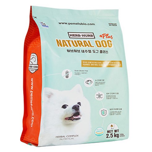 [도그나우ㅣ인기상품] 허브허브 네추럴 도그 플러스: 사랑하는 반려견을 위한 최적의 선택 [DOGNOWㅣ추천상품]