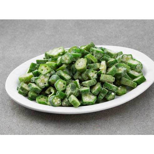 푸짐하고 맛있는 식감: 퀵쿠킹 냉동 오크라