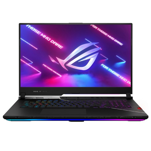 에이수스 2022 ROG Strix SCAR 17 코어i9 인텔 12세대 지포스 RTX 3080, 오프 블랙, 1TB, 16GB, Free DOS, G733ZS-LL015