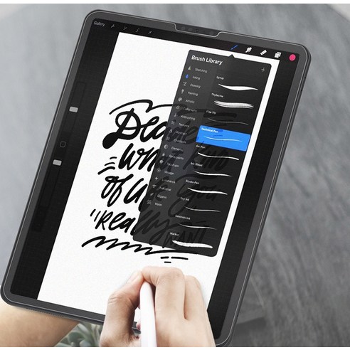 갤럭시탭에 종이 질감을 입히다: 신지모루 필름으로 완성하는 완벽한 필기 경험